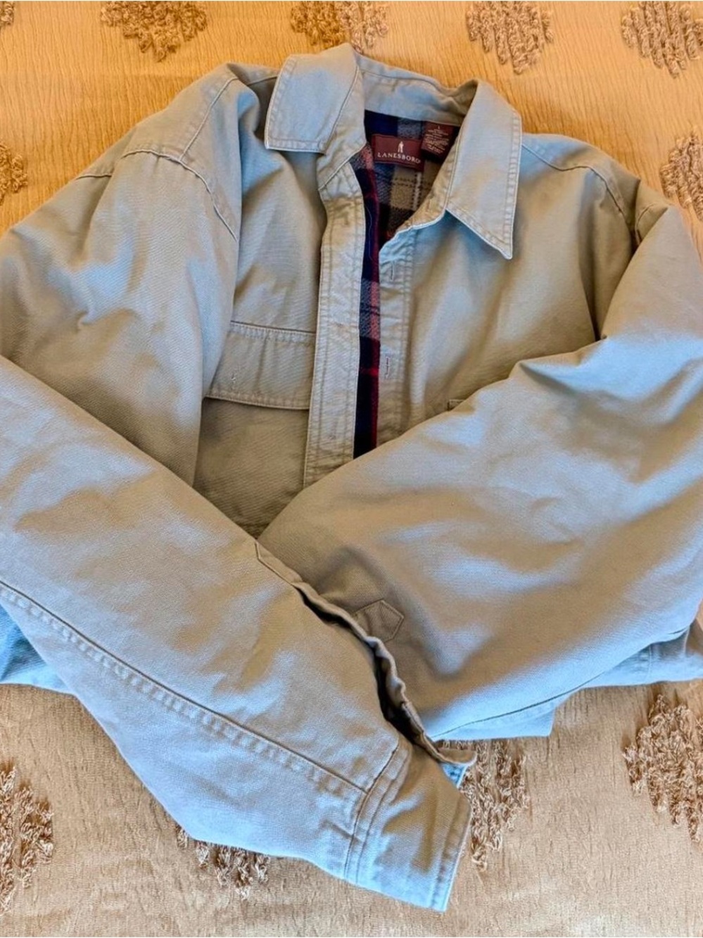 Vintage Lanesboro fleece insulated jacket/shirt